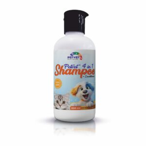 PETVET 4 IN 1 SHAMPOO 200 ML