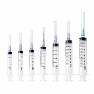 SYRINGS DISPOSABLE SYRINGE WITH NEEDLE