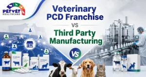 Read more about the article Veterinary PCD Franchise vs Third Party Manufacturing: Key Differences, Profitability & How to Choose the Right Partner