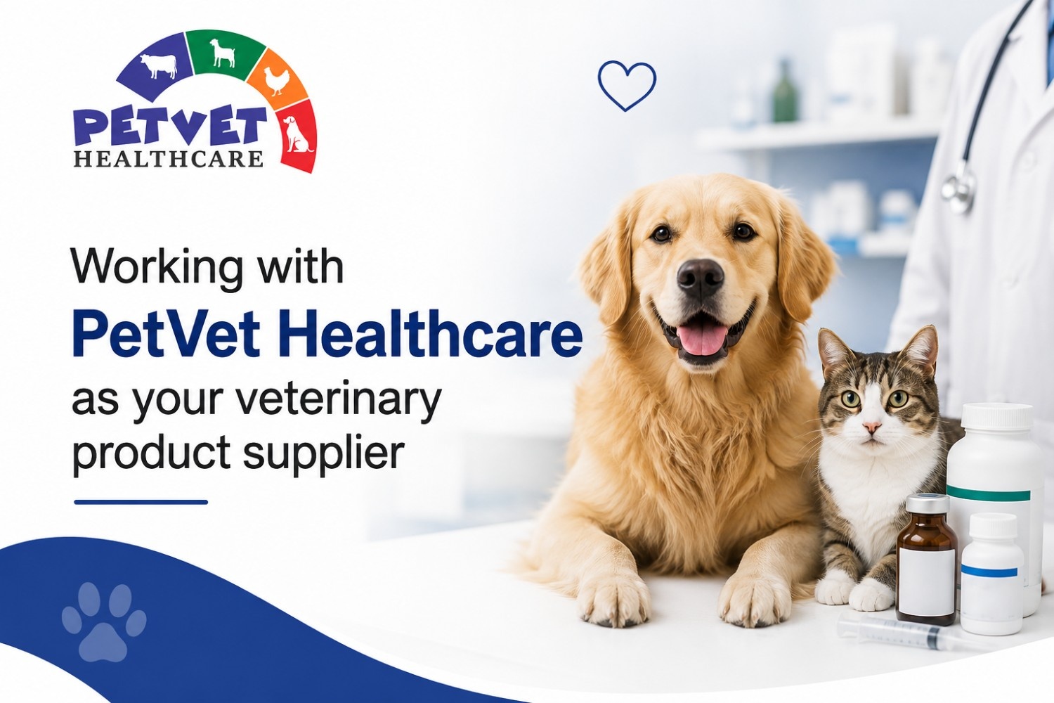 PetVet Healthcare as your veterinary product supplier