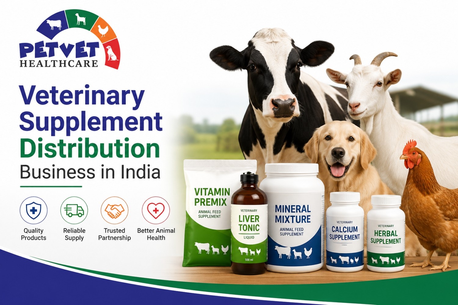 Veterinary Supplement Distribution Business in India