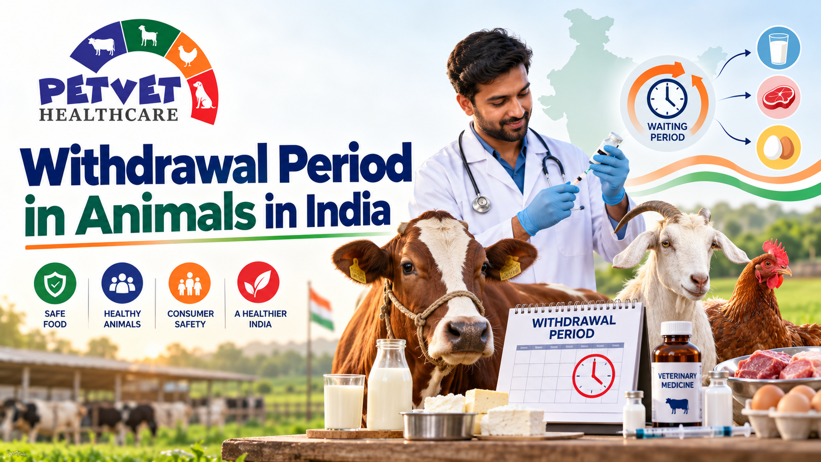 Withdrawal Period in Animals in India
